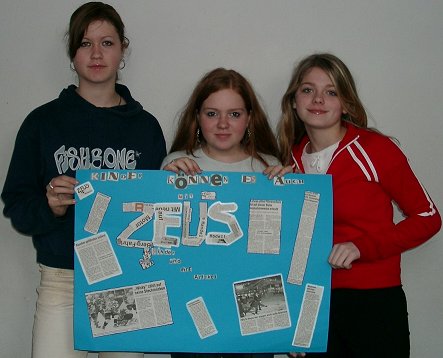 Christina May, Nathalie Fiedler und Natalie Bialas (v. l.)